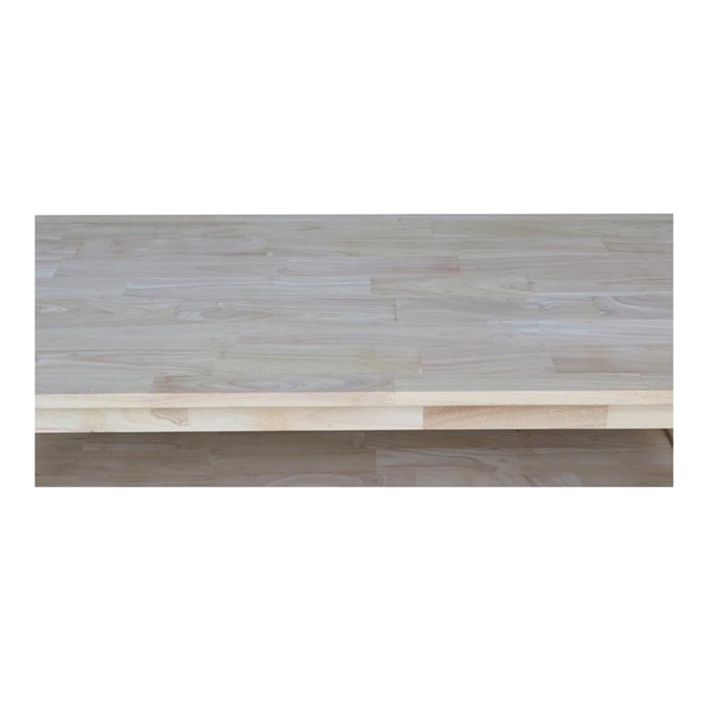 Unfinished Solid Wood Coffee Table E3488