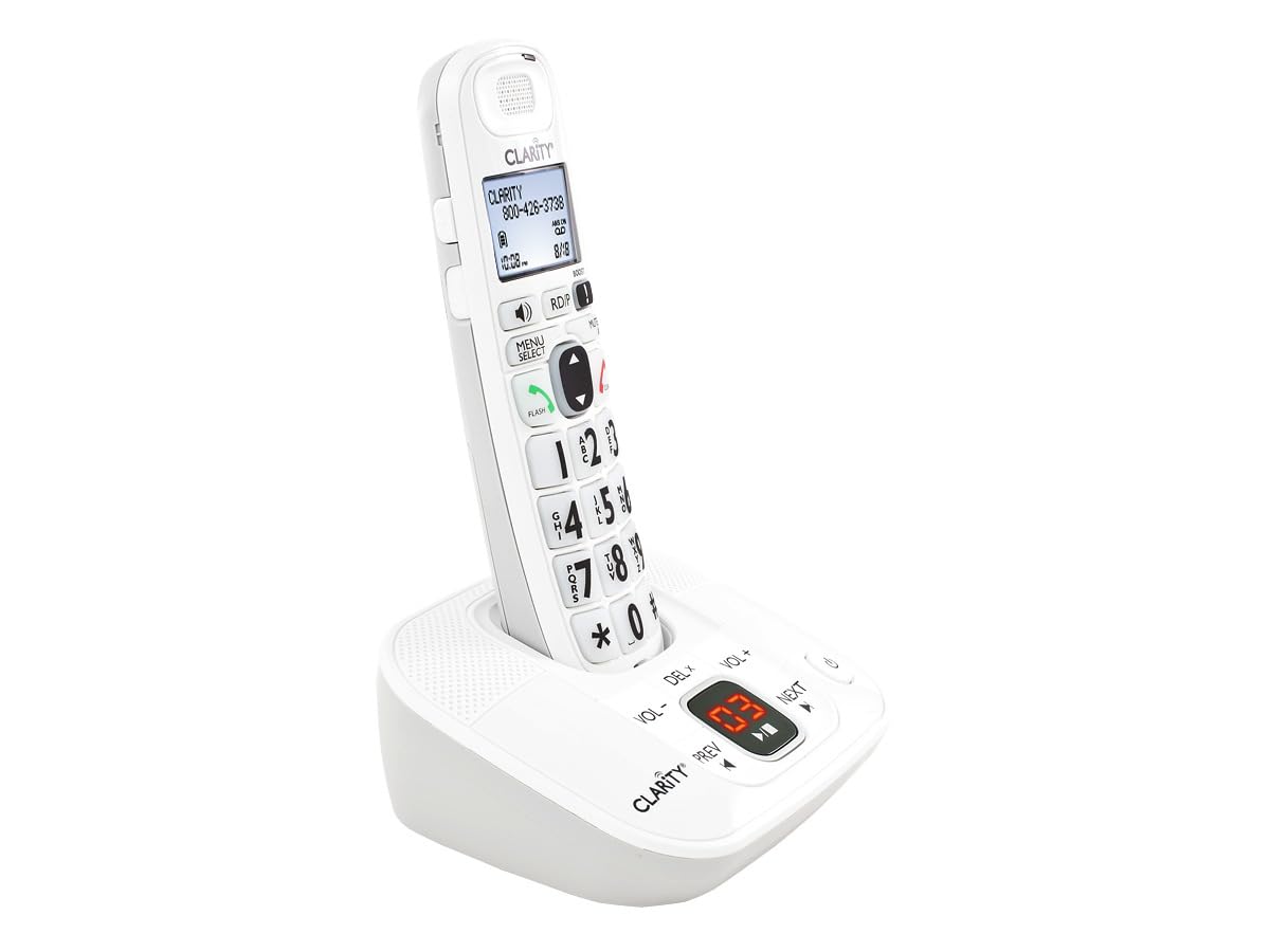 DECT 6.0 Cordless Landline Phone with Answering Machine J743