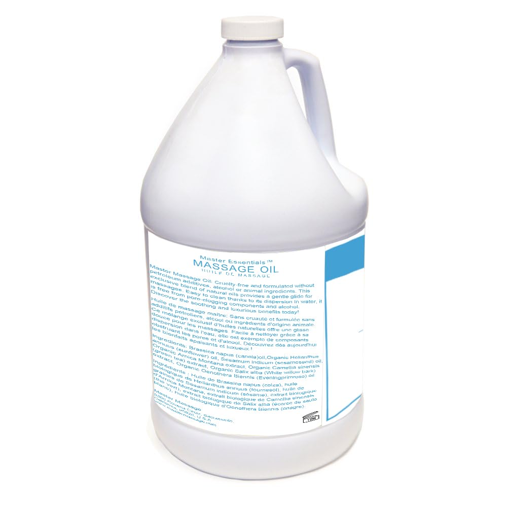 Unscented Water-Soluble Massage Oil 4 Gallon W393754
