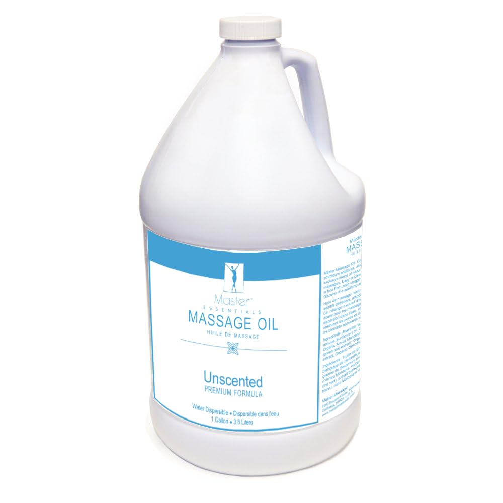 Unscented Water-Soluble Massage Oil 4 Gallon W393754