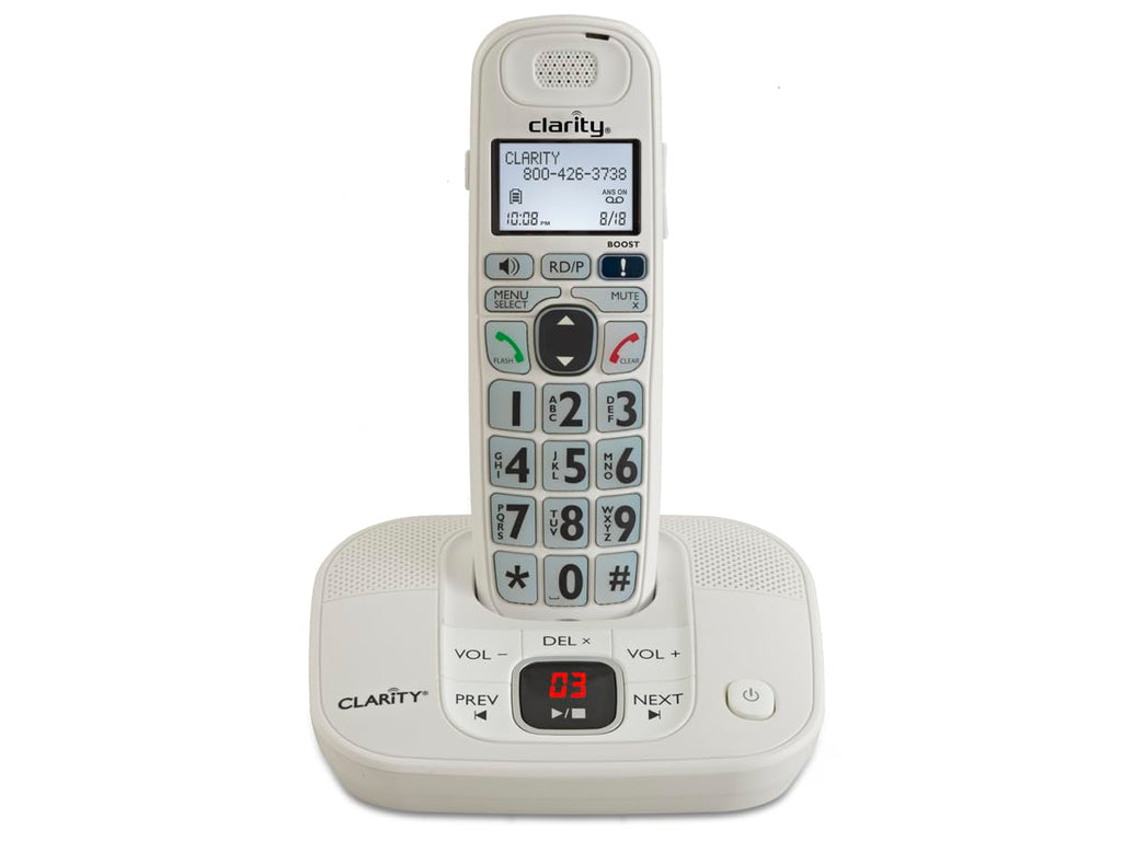 DECT 6.0 Cordless Landline Phone with Answering Machine J743