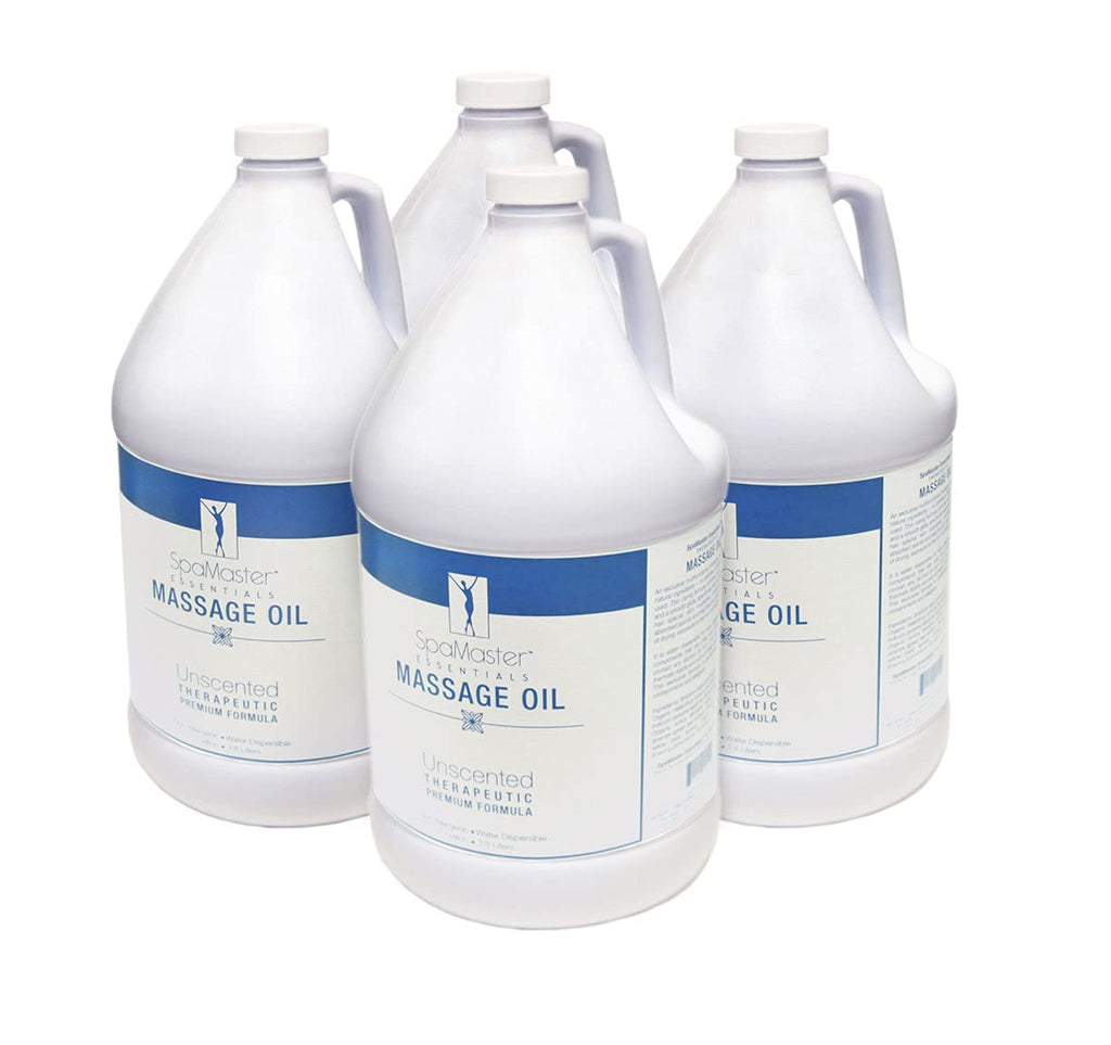 Unscented Water-Soluble Massage Oil 4 Gallon W393754