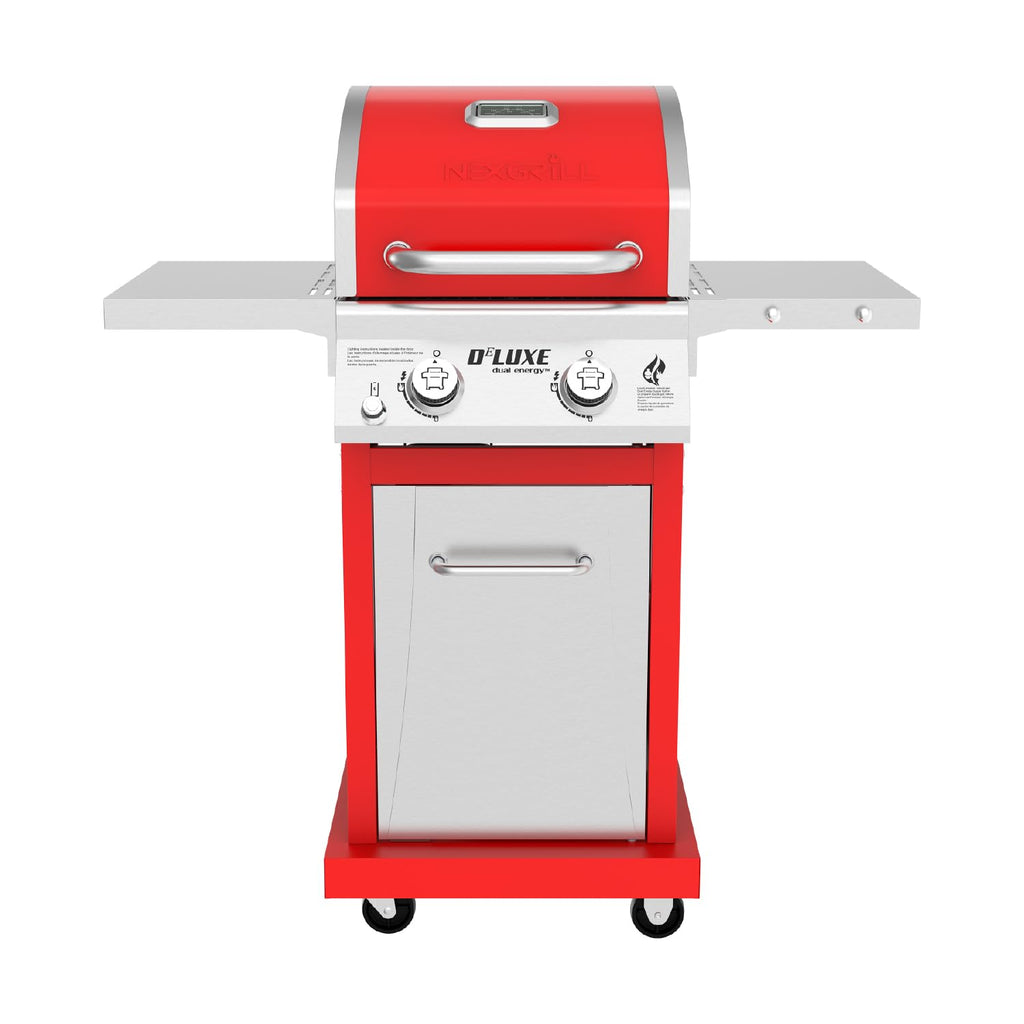 2 Burner Gas Grill with Foldable Shelves Z339