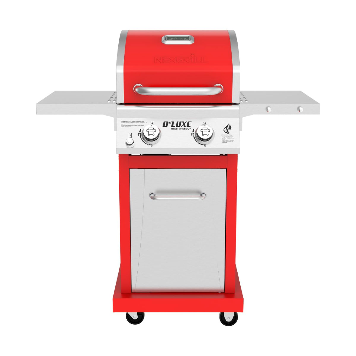 2 Burner Gas Grill with Foldable Shelves Z339