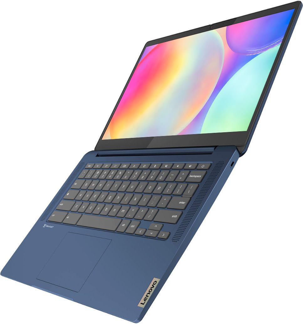 14" Touchscreen Chromebook, 4GB RAM 64GB SSD, MediaTek Kompanio 520, FHD IPS, Abyss Blue Z47641