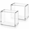 Display Case Stackable 2 Pack 5mm Acrylic Magnetic Lid UV Protection I693285