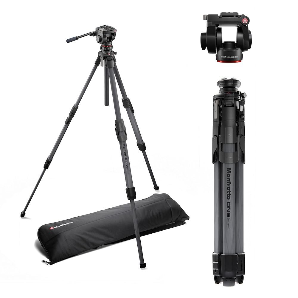 Fluid Video Head with Carbon Fibre Tripod M691877