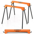 Folding Saw Horses 2 Pack 2644 LBS Capacity with Hooks D9150