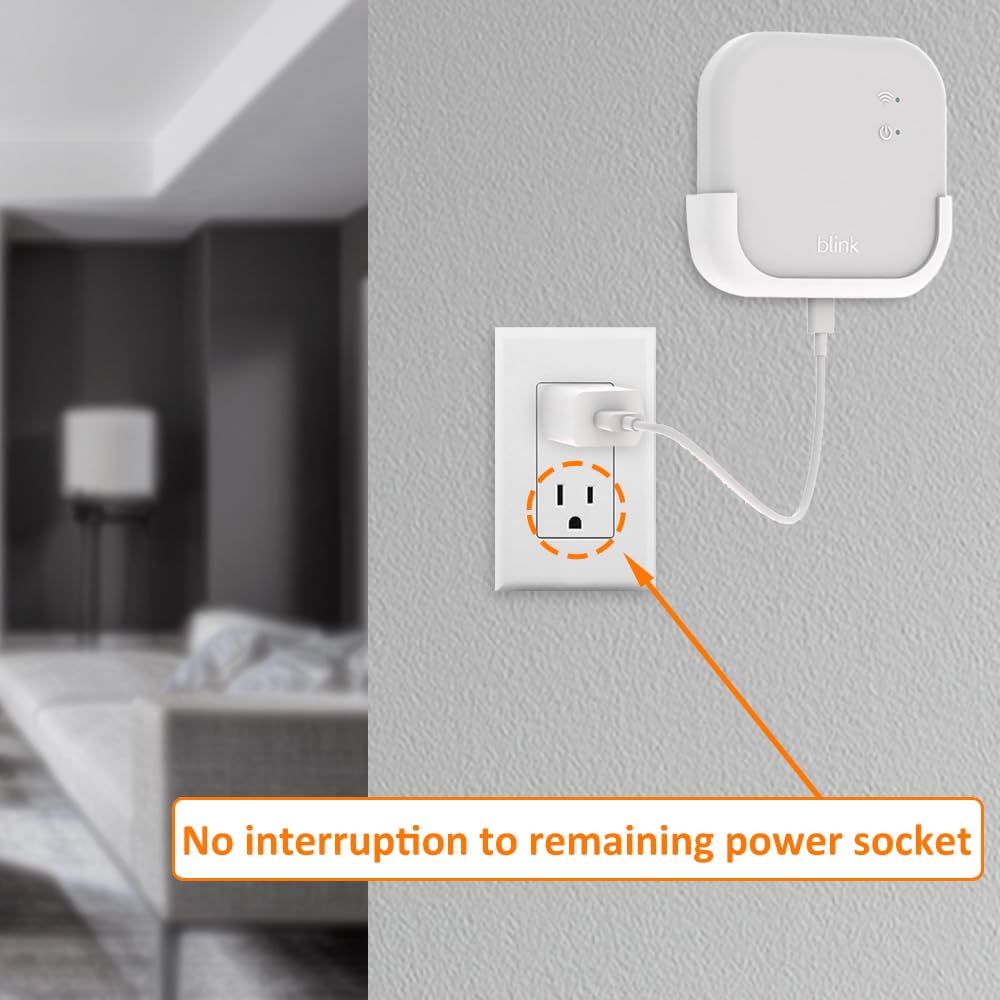 White Wall Mount Bracket with USB-C Cable N281494