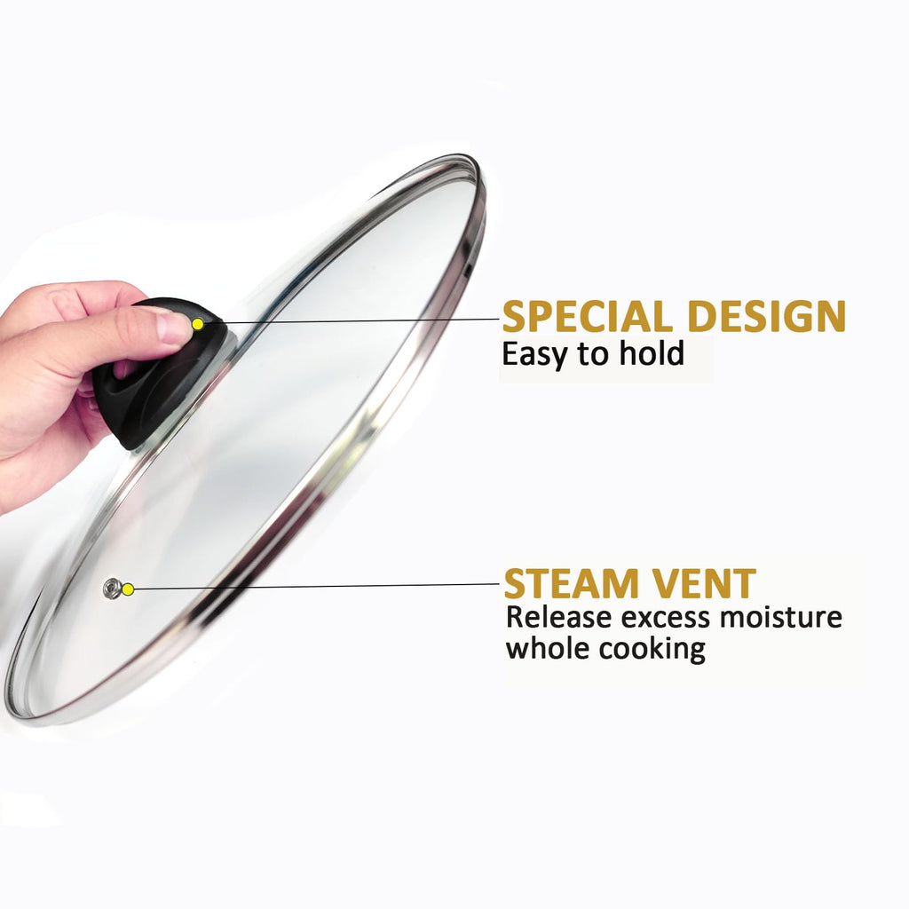 Tempered Glass Lids for Cookware C741265