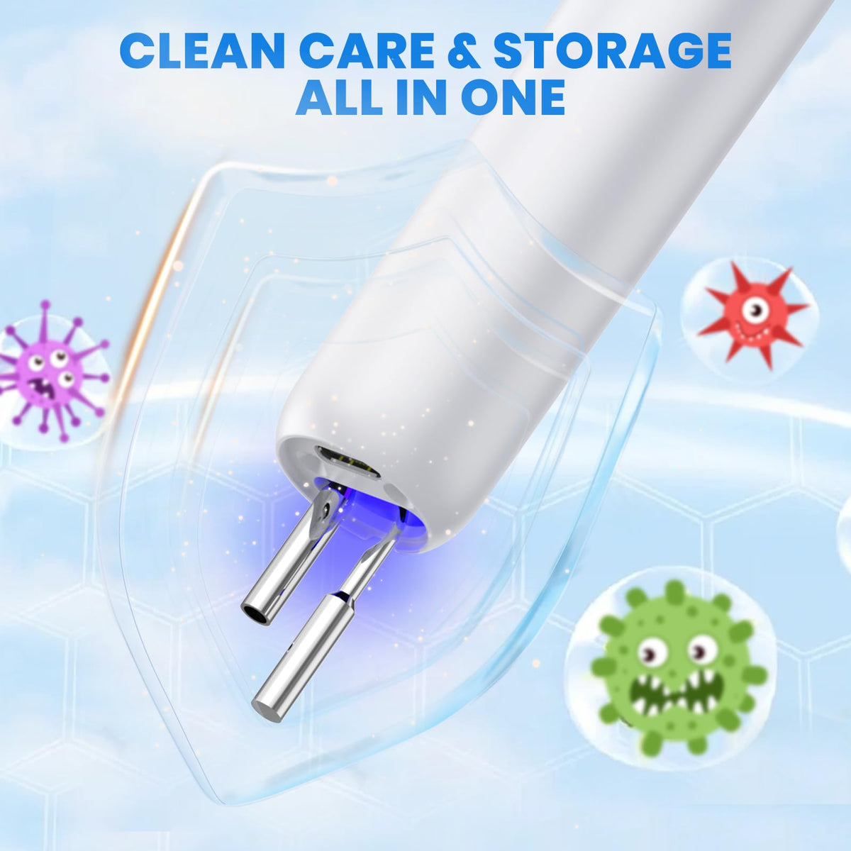 Dog Plaque Remover for Teeth with UV Sanitizing Chamber N927603