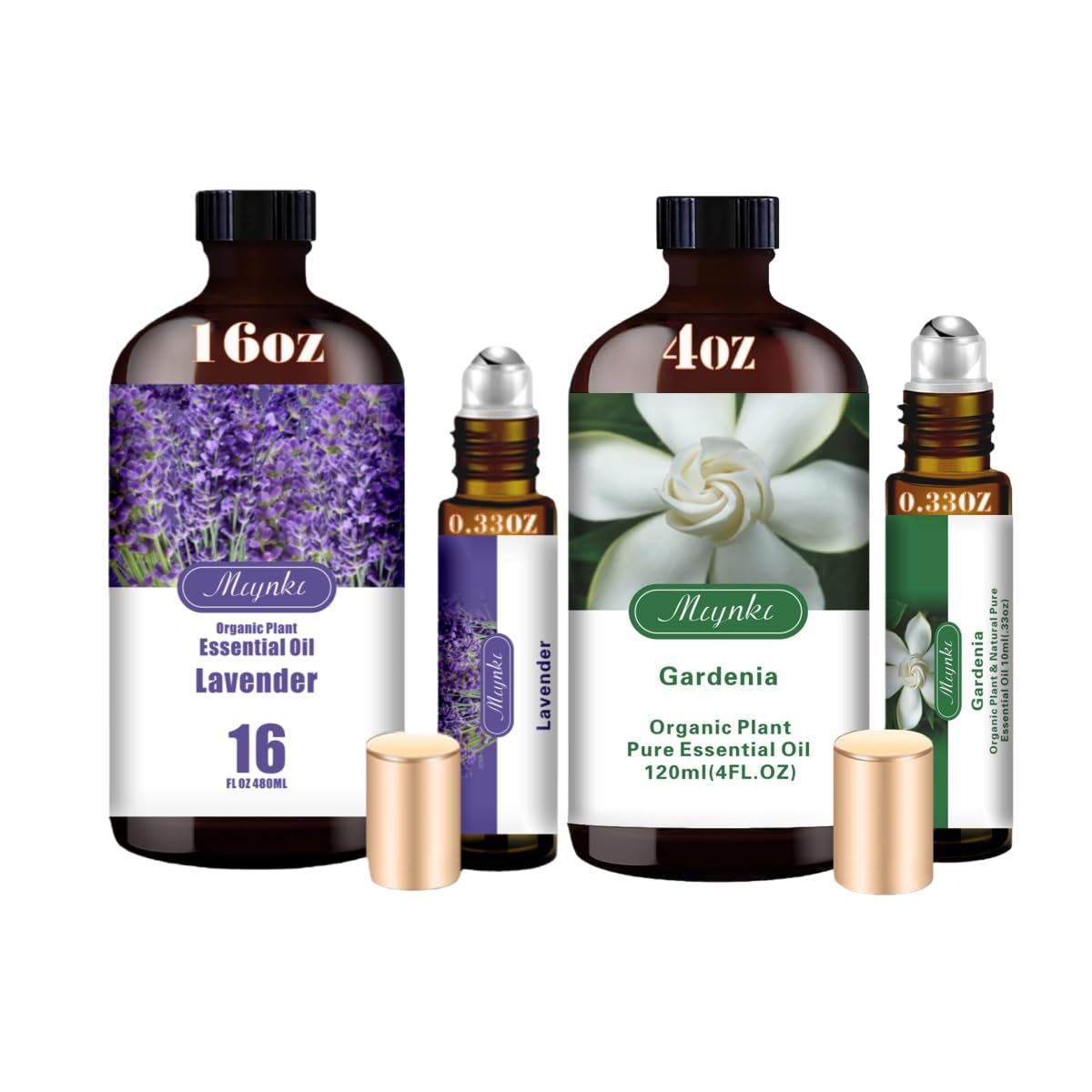 Lavender & Gardenia 16oz & 4oz Diffuser Set U5677