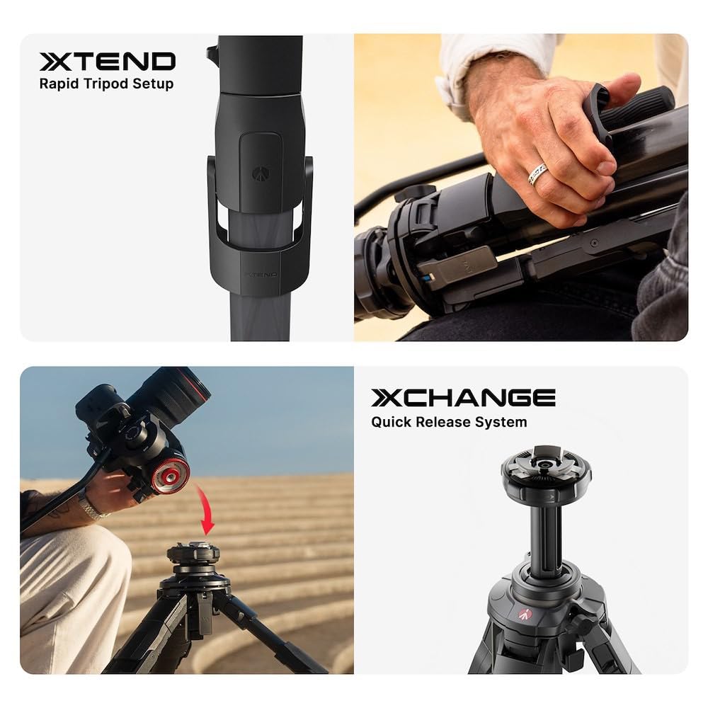 Fluid Video Head with Carbon Fibre Tripod M691877
