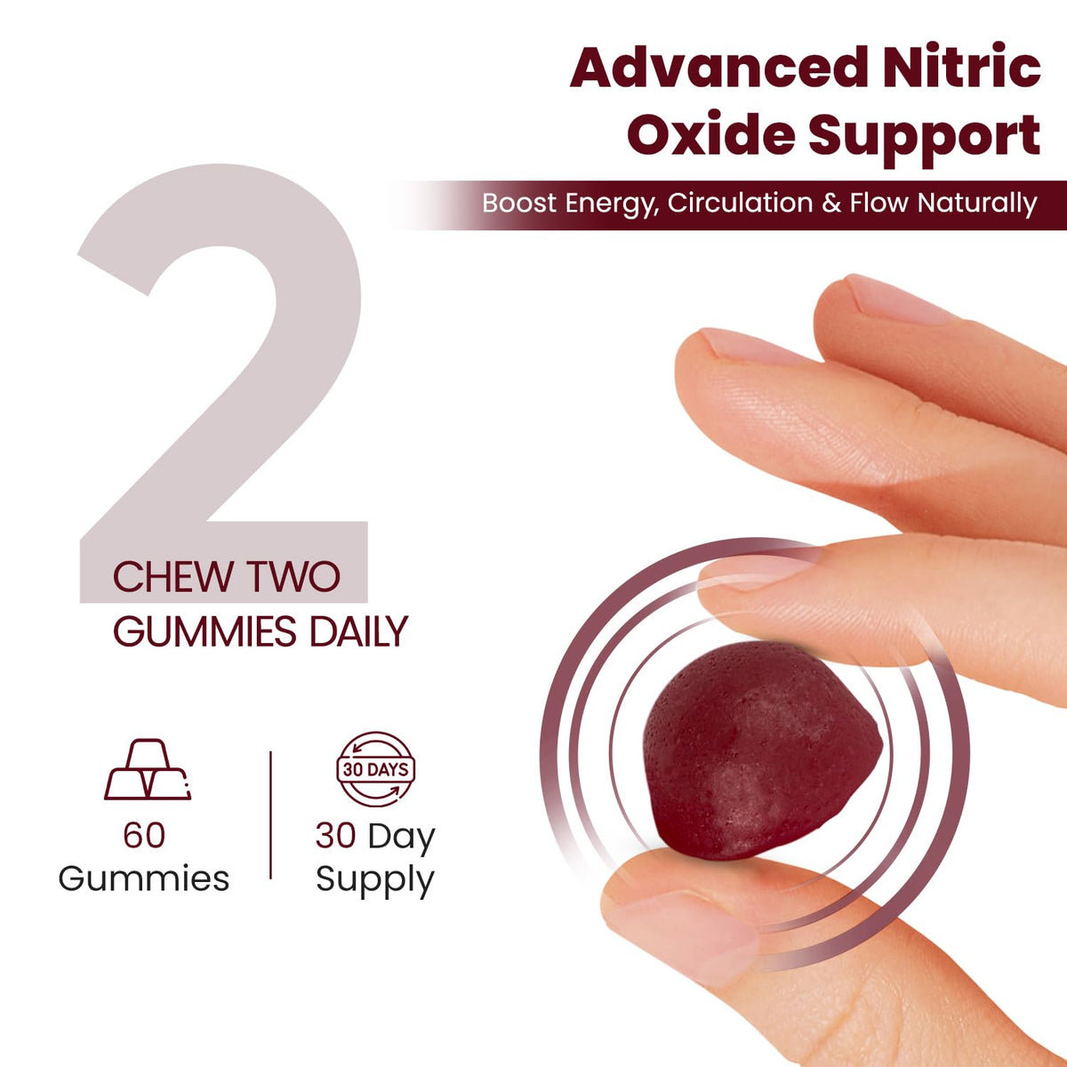 Beet Root Gummies with Grape Seed Z2051