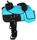 Horse Western Bareback Trail Saddle Pad with Pockets Girth Stirrups V143530