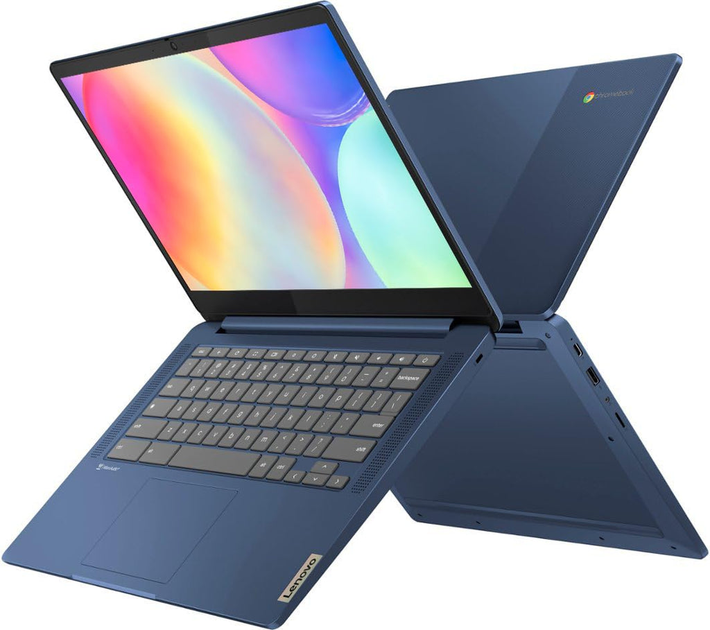 14" Touchscreen Chromebook, 4GB RAM 64GB SSD, MediaTek Kompanio 520, FHD IPS, Abyss Blue Z47641