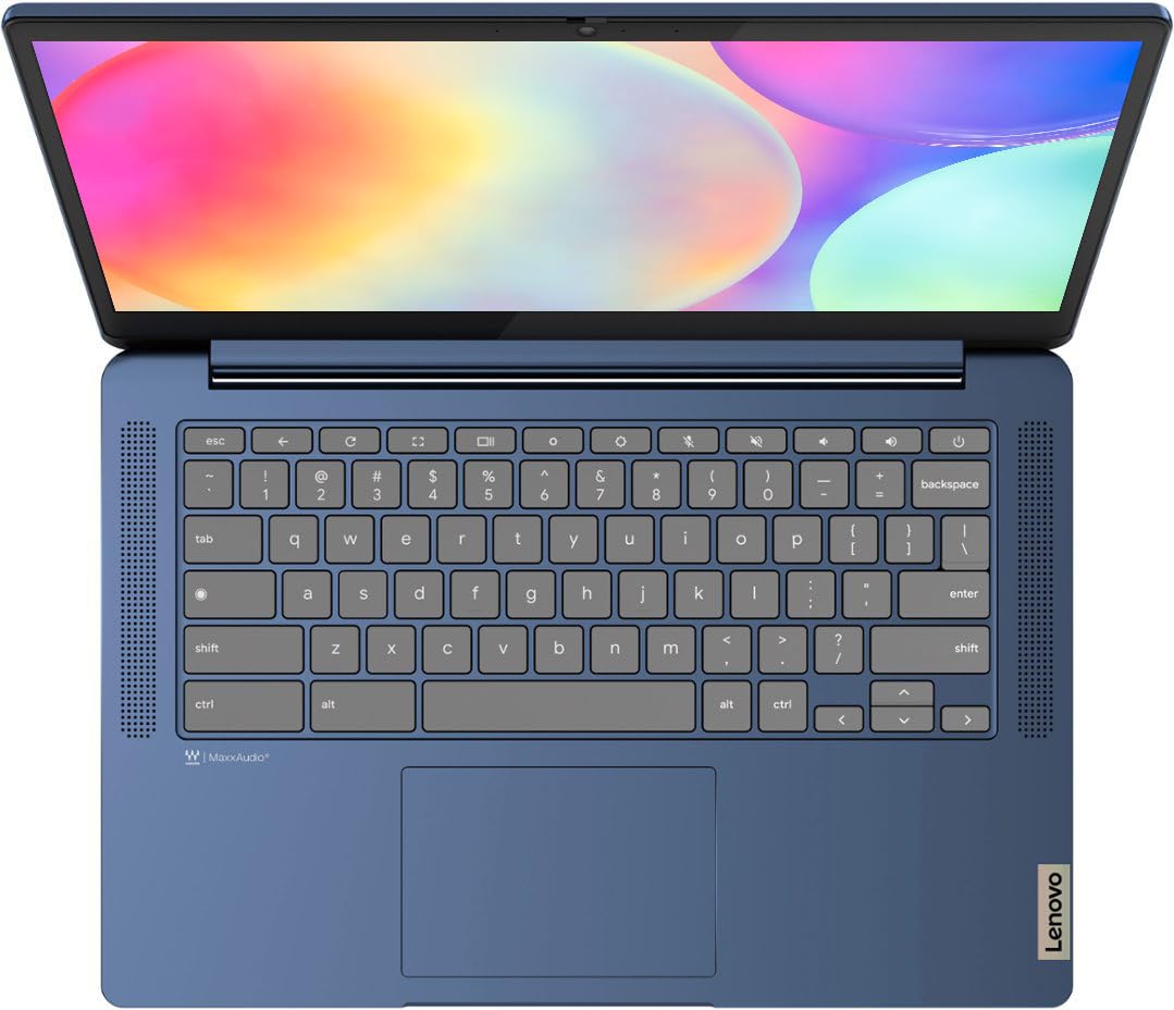 14" Touchscreen Chromebook, 4GB RAM 64GB SSD, MediaTek Kompanio 520, FHD IPS, Abyss Blue Z47641
