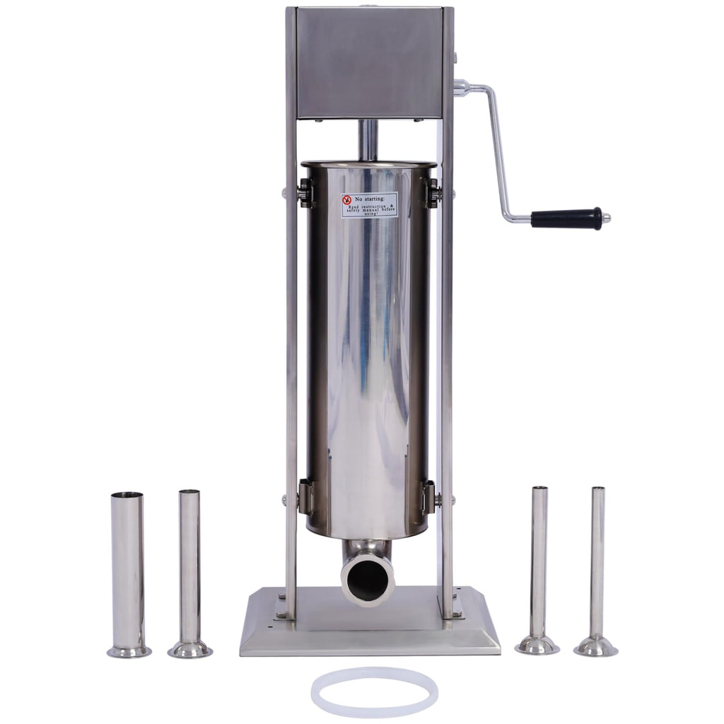 Stainless Steel Vertical Sausage Stuffer 15Lb L32744