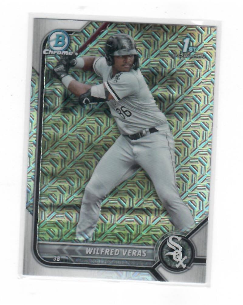 2022 Bowman Chrome Mega Box Mojo Refractor Baseball Card H119648