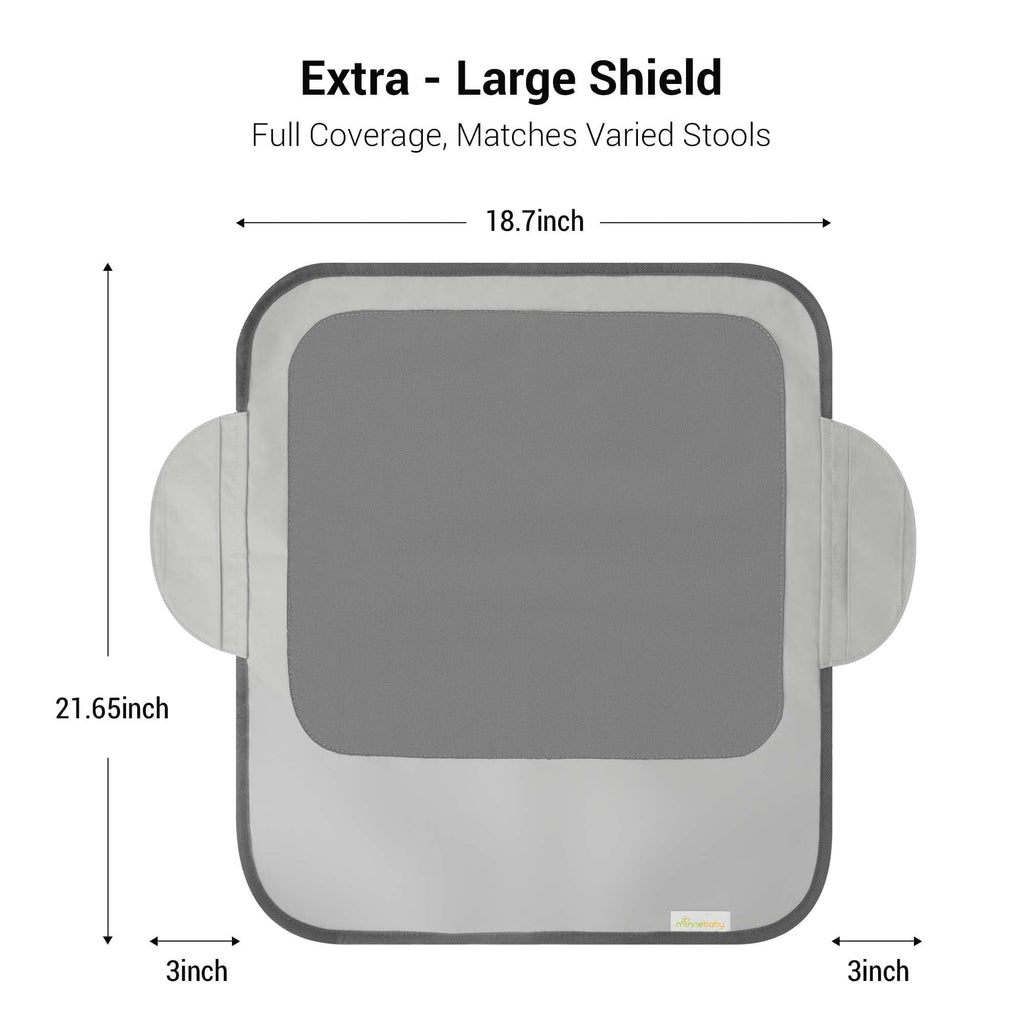 Extra Large Grey Booster Chair Protector Cover P49742