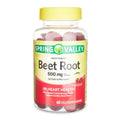 Beetroot Dietary Supplement Gummies 500 mg 60 Count Q663882