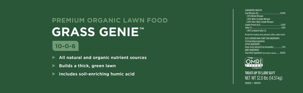 10-0-6 Organic Grass Fertilizer 32 lb Bag O571
