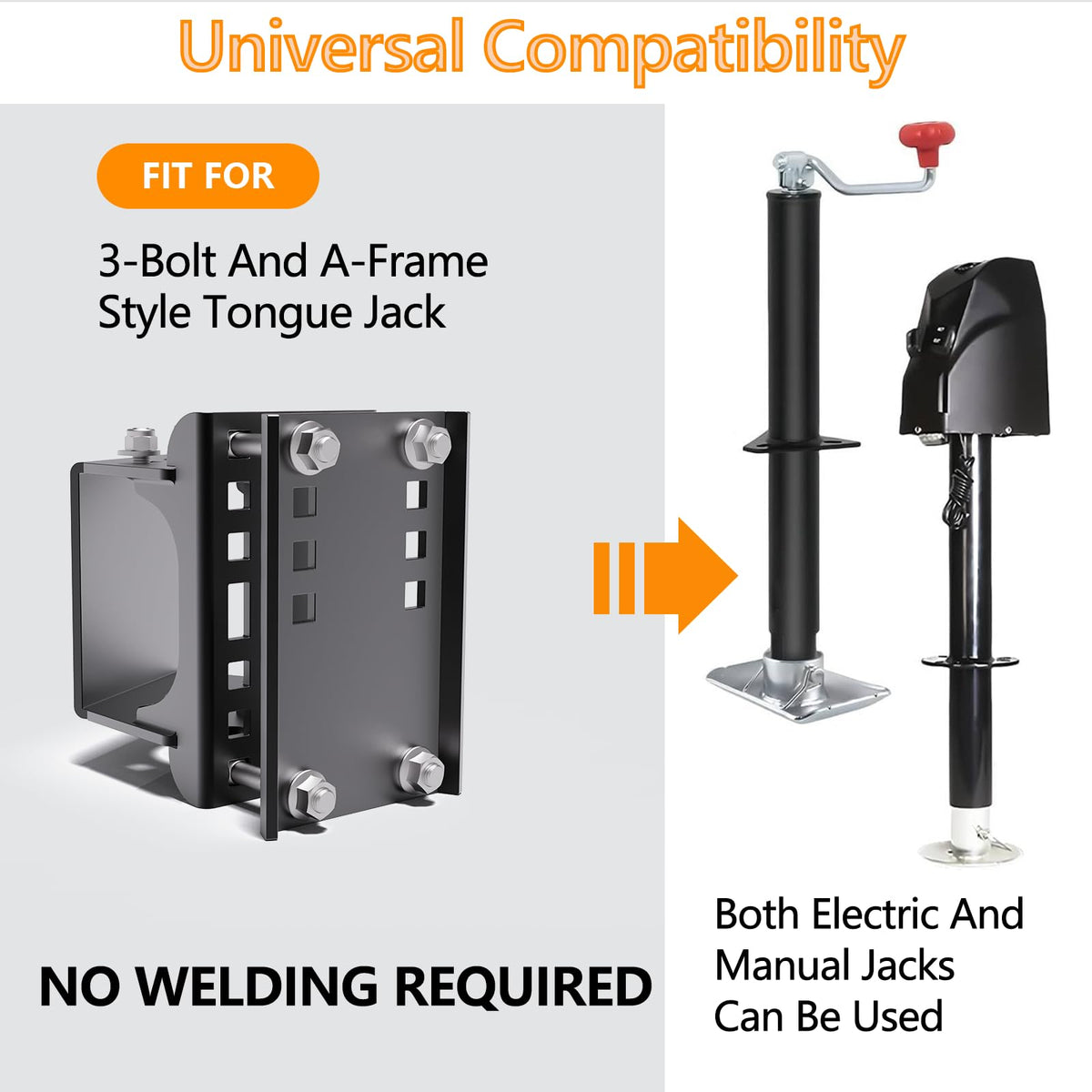 Trailer Jack Relocation Kit I147