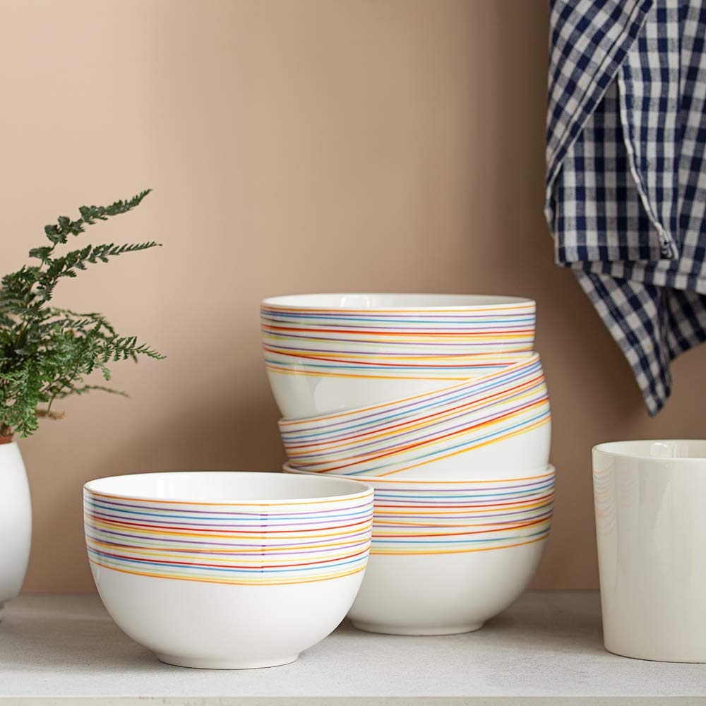 5.8" 30 Ounces Ceramic Bowls Set of 4 A767