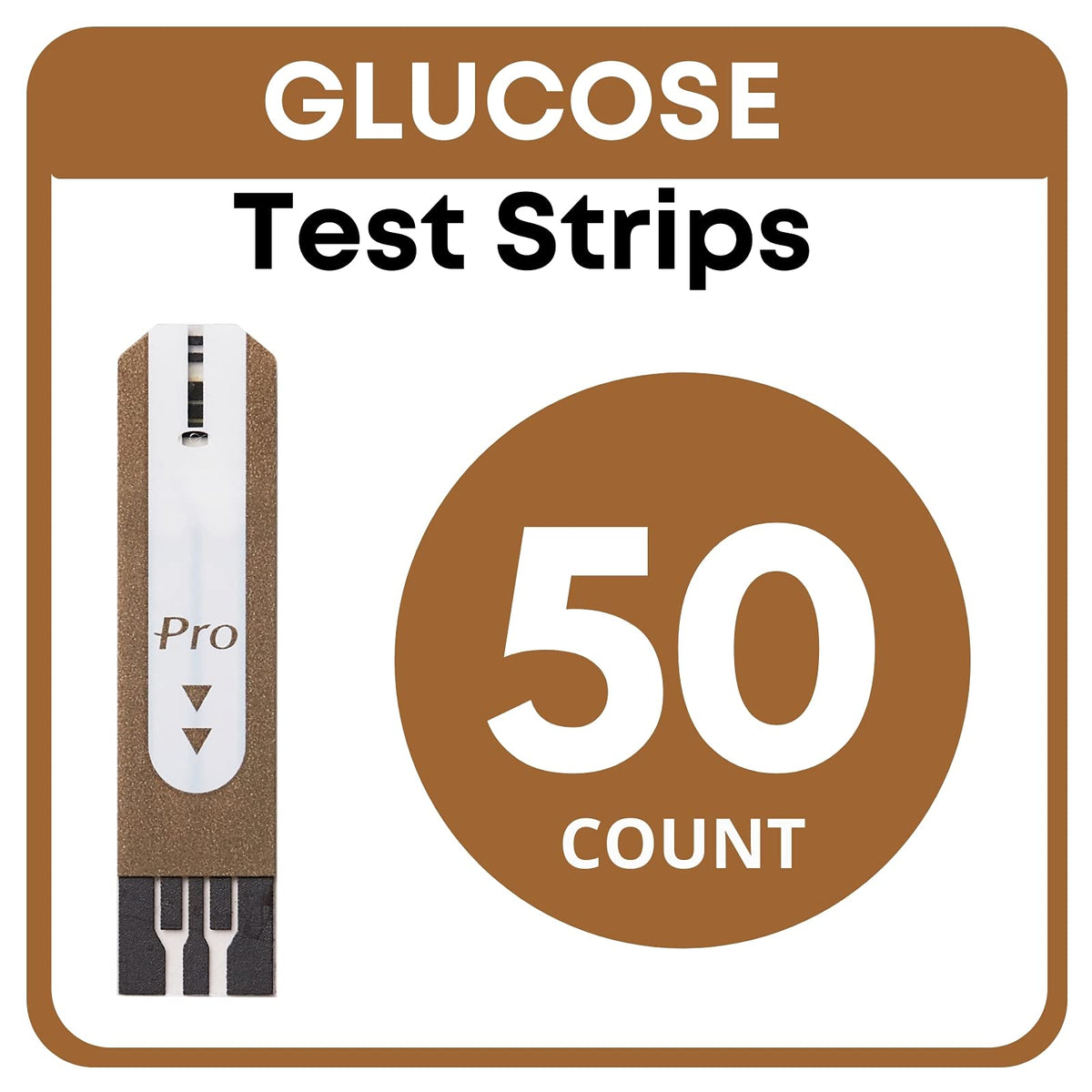 Blood Glucose Test Strips 50ct Y606