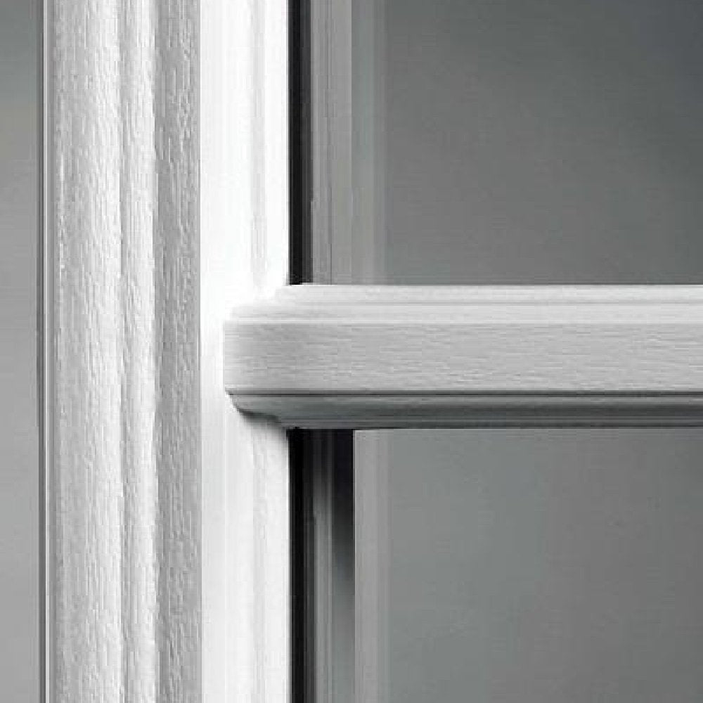 Steel Left Hand Outswing Prehung 9 Lite Door with Pet Door Z62683