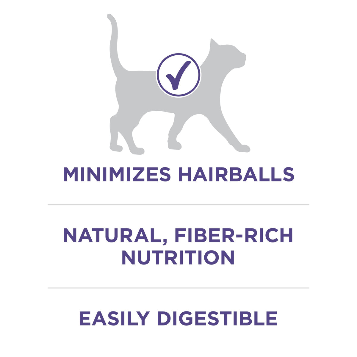 Natural Hairball Control Dry Cat Food, 16 lb Bag B949