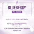 Dog Cologne 8 oz Bundle Plum Silky Blueberry Dew Finishing Spray L512