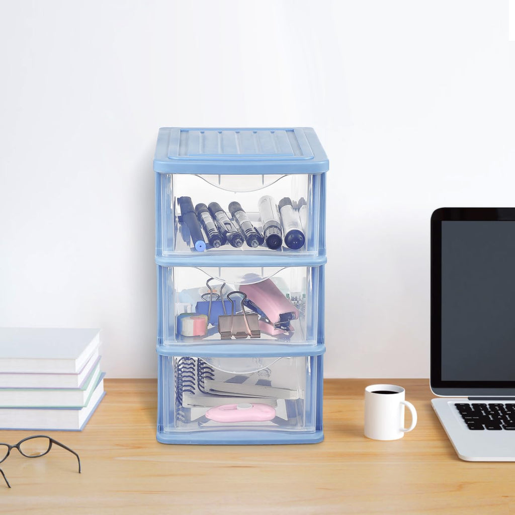 3-Drawer Plastic Storage Organizer H90326