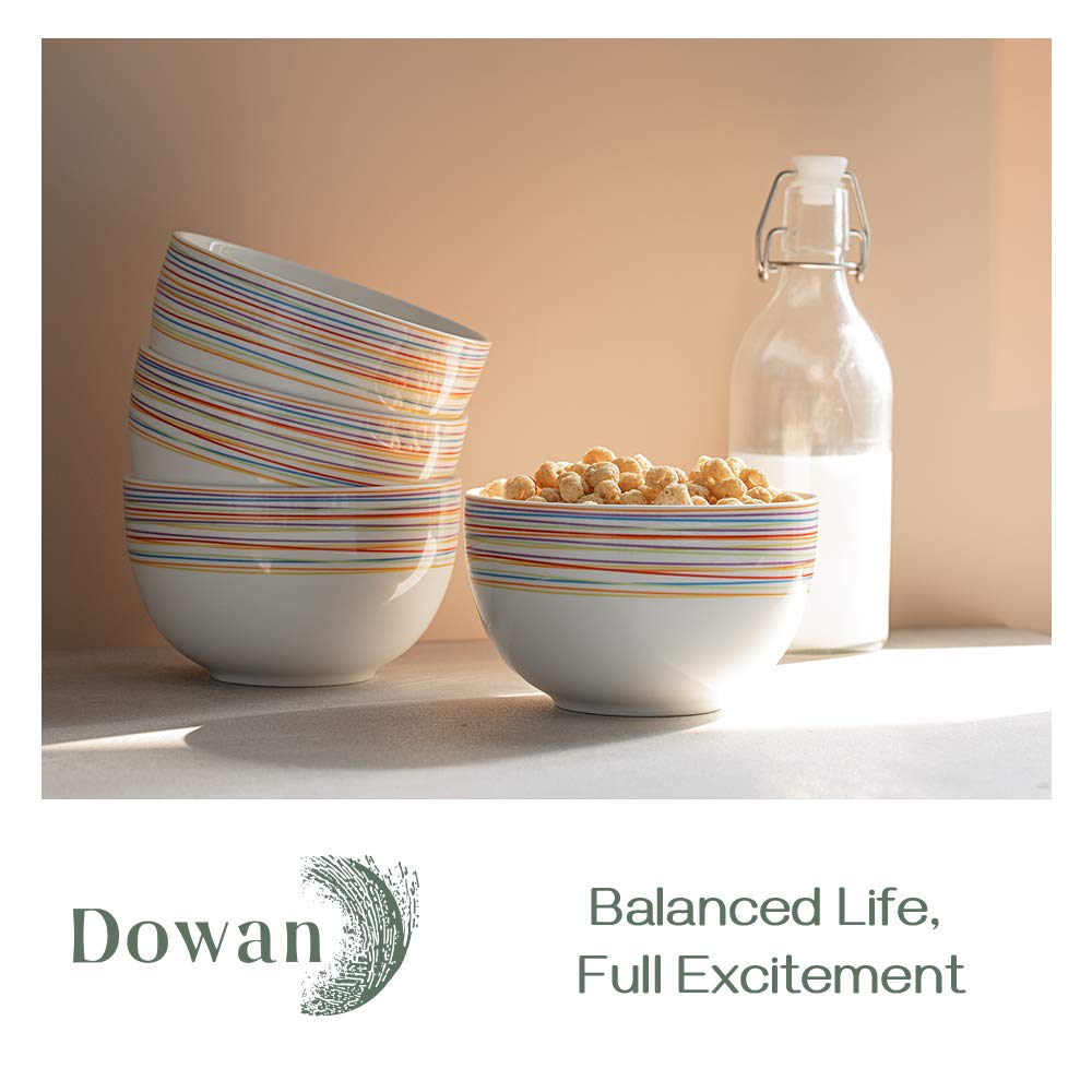 5.8" 30 Ounces Ceramic Bowls Set of 4 A767