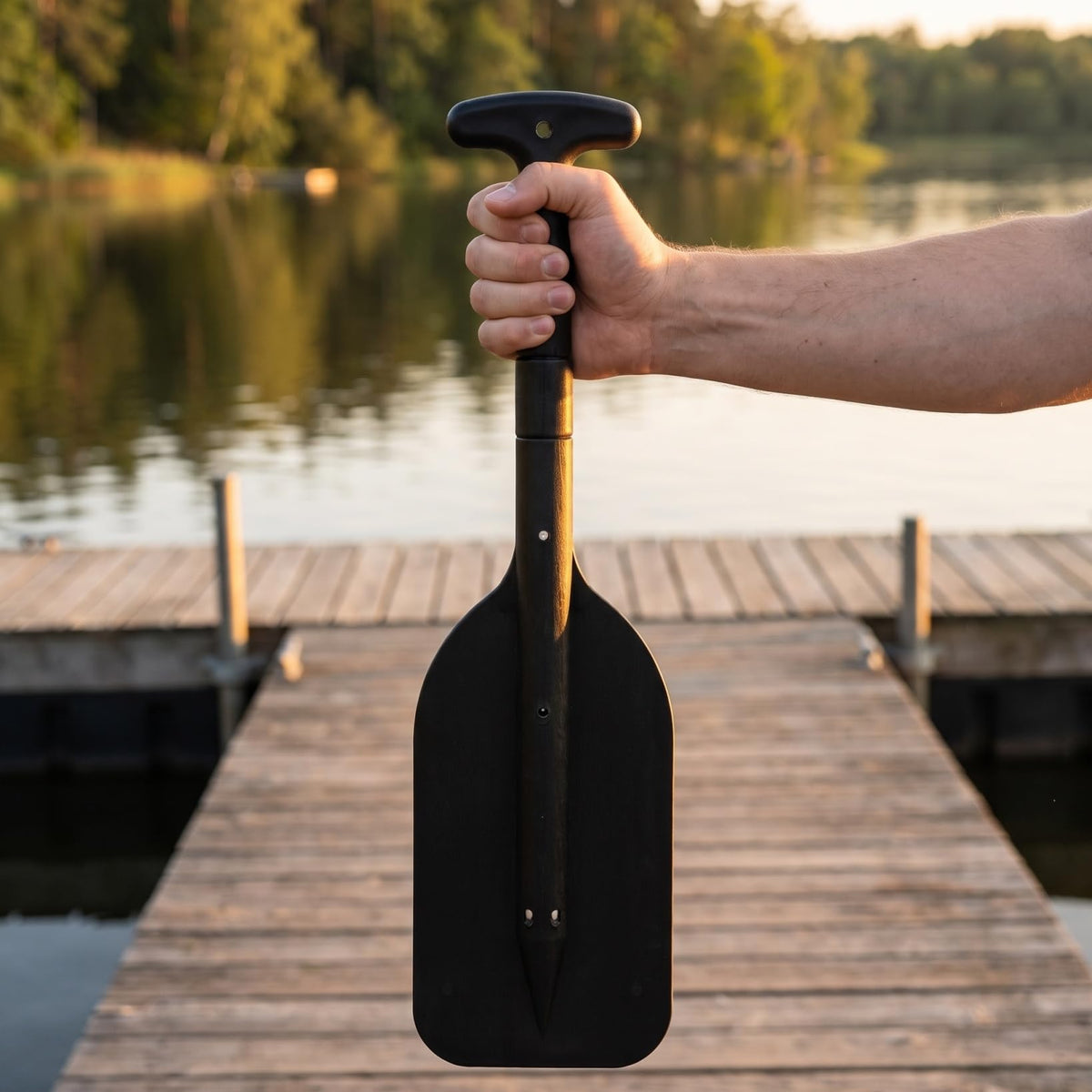 Telescopic Kayak Paddle Aluminum T-Handle F994