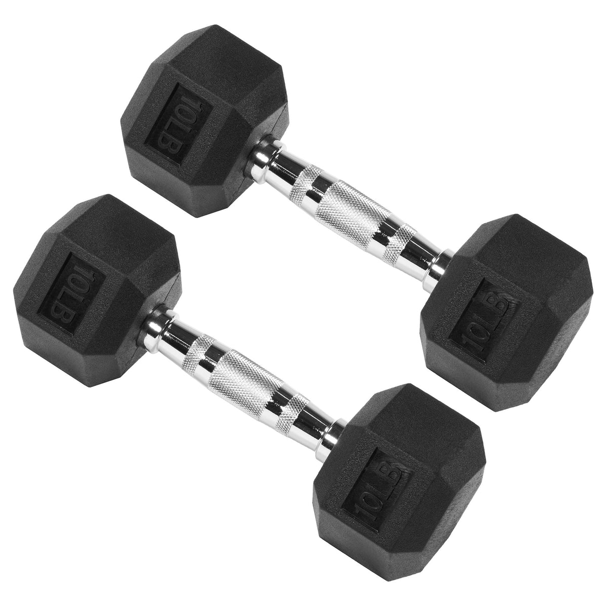 Rubber Encased Hex Dumbbell W264519
