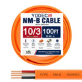 10 Gauge 3 Conductor NM-B Wire with Ground 100FT A55566