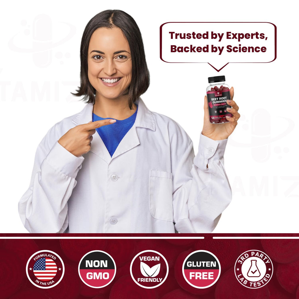 Beet Root Gummies with Grape Seed Z2051