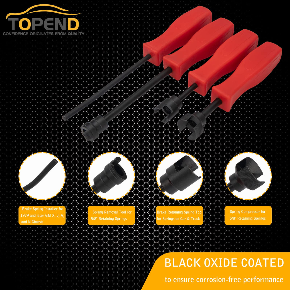 Drum Brake Tool Kit Set of 8 J301234