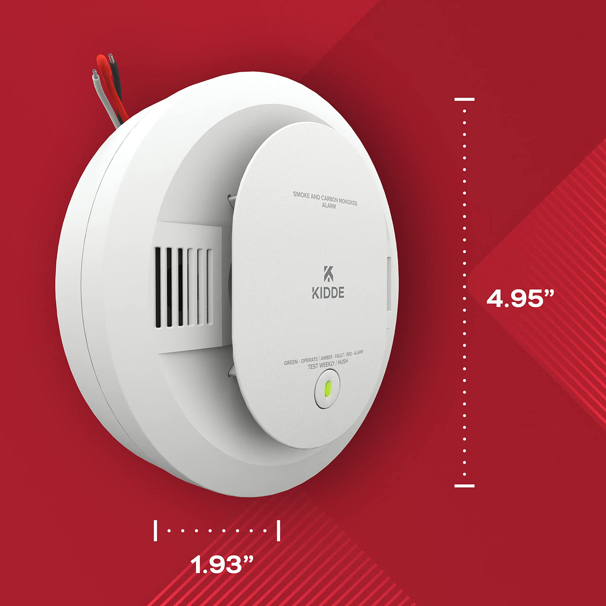 Hardwired Smoke & Carbon Monoxide Detector D618