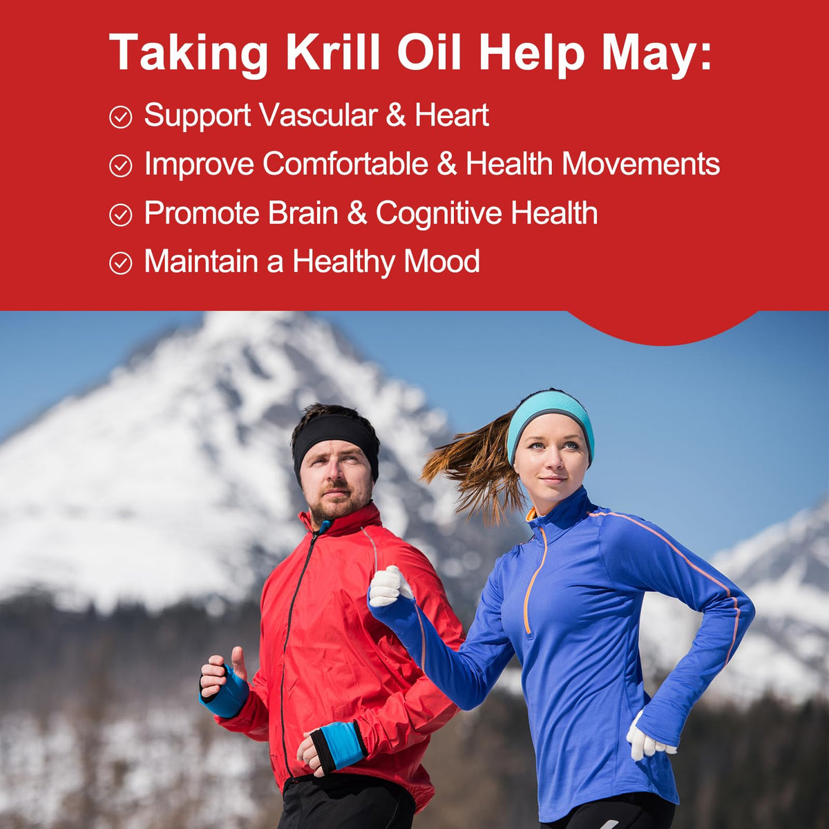 Krill Oil 500 mg Omega-3 120 Softgels U30186