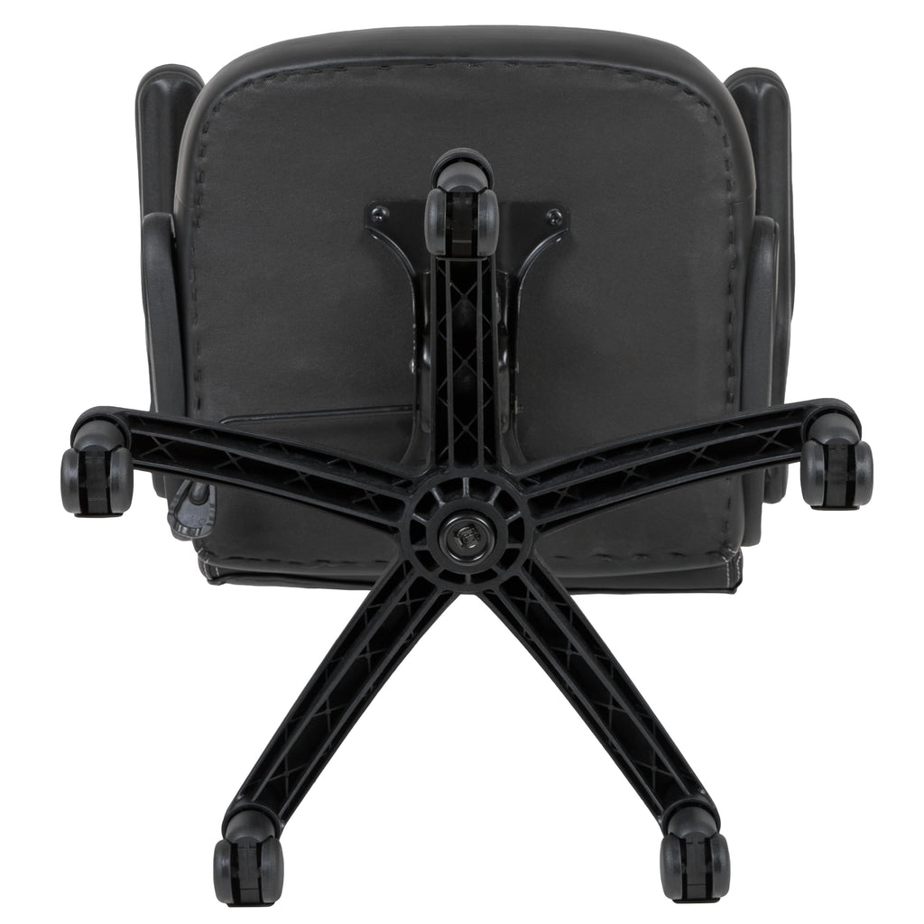 Orange Black Ergonomic Gaming Chair with Flip-up Arms E29986