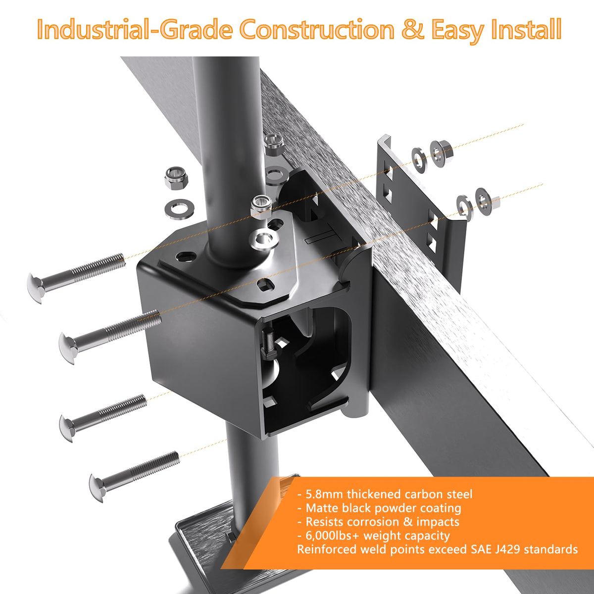 Trailer Jack Relocation Kit I147