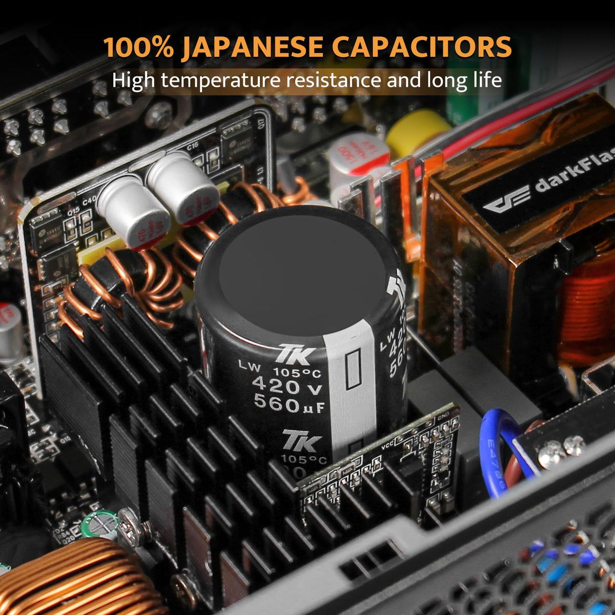 Fully Modular ATX 3.1 PCIe 5.1 80 Plus Gold Power Supply B514170