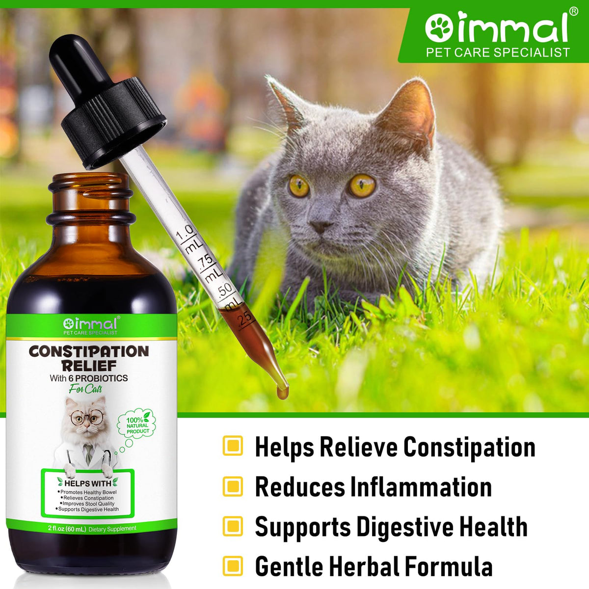 Cat Constipation Relief 2 fl.oz T162