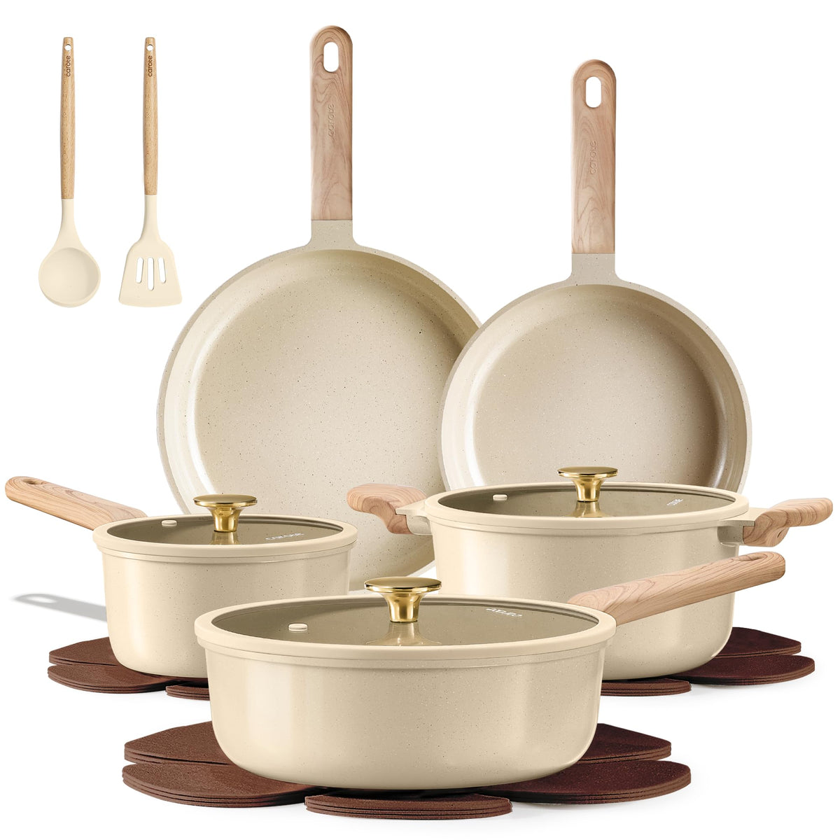 Ceramic 14pcs Cookware Set M754