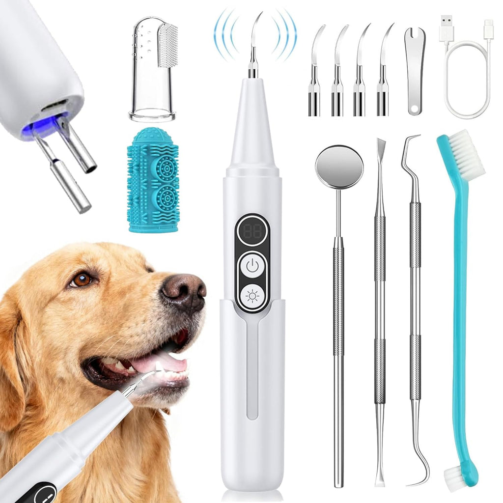 Dog Plaque Remover for Teeth with UV Sanitizing Chamber N927603