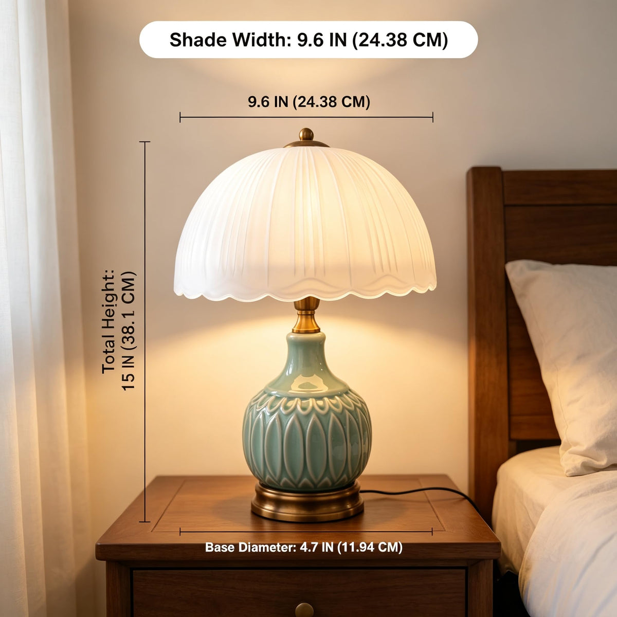 Ceramic Retro Table Lamp J875