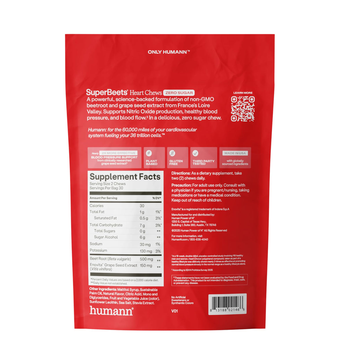 Pomegranate Berry Flavor 60 Ct Chews Z257785