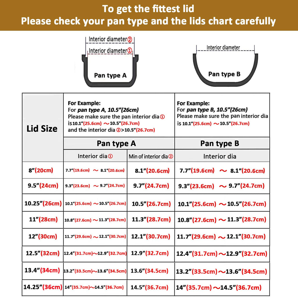 Tempered Glass Lids for Cookware C741265